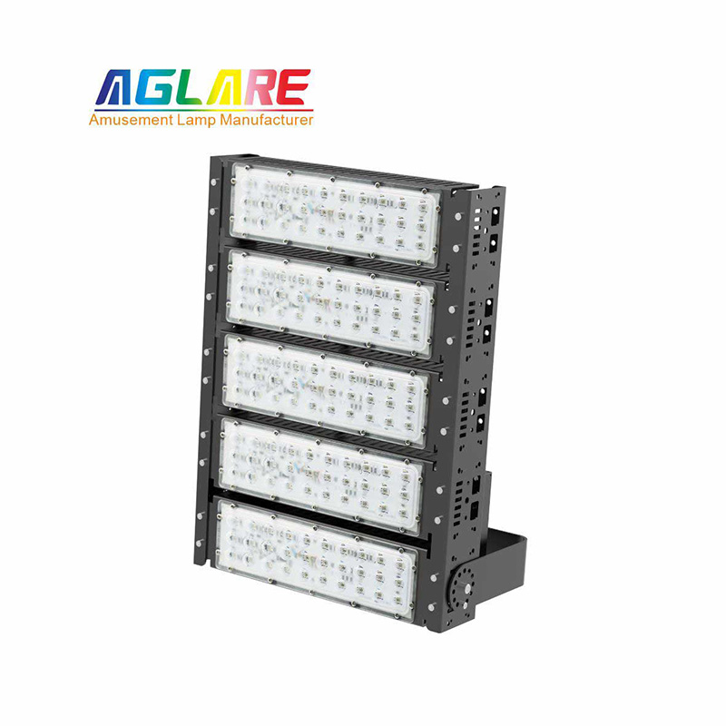 led彩色投光灯 带？250W变色RGB泛光灯游乐园公园景观户表照明